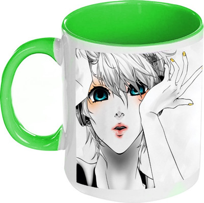 58% OFF on AMY Addiction To Music Is Passion Inside Green Coffee Ceramic Mug 325 ml 58% OFF on AMY Addiction To Music Is Passion Inside Green Coffee Ceramic Mug 325 ml