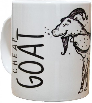 Roti Kapda Makaan Animal_in_You_Goat Ceramic Mug