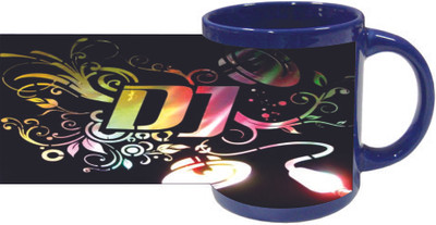 46% OFF on Printland DJ Music PMMGN00593 Ceramic Mug