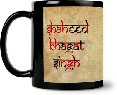 40% OFF on ShopMantra Legendary Indian Freedom Fighter Ceramic Mug 300 ml