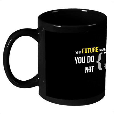 70% OFF on AMY Future is Created by What Quote Coffee Ceramic Mug 325 ml 70% OFF on AMY Future is Created by What Quote Coffee Ceramic Mug 325 ml