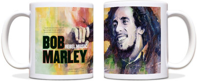 60% OFF on ShopMantra Bob Marley Rebel Music Black Ceramic Mug 300 ml 60% OFF on ShopMantra Bob Marley Rebel Music Black Ceramic Mug 300 ml