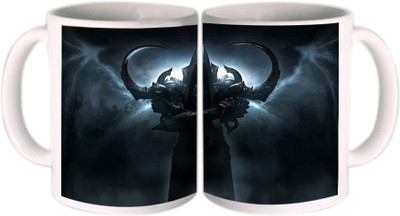25% OFF on Shopkeeda Awesome Devil Art Ceramic Mug 350 ml