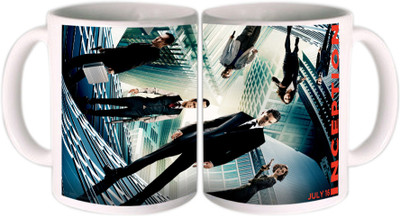 62% OFF on Shopkeeda Inception Leonardo Dicaprio Ceramic Mug 350 ml