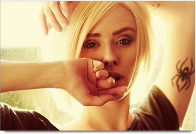 34% OFF on Hot Girl 3 Paper Print