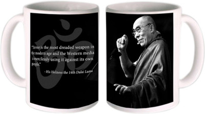 25% OFF on Shopmillions Dalai Lama Speech Ceramic Mug