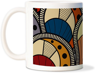 83% OFF on AMY AFRICAN ART PATTERN COFFEE Ceramic Mug