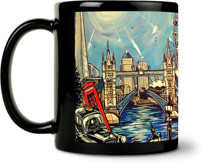 36% OFF on ShopMantra London Painting Ceramic Mug 300 ml