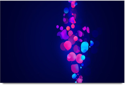 75% OFF on Bubble Abstrect Paper Print