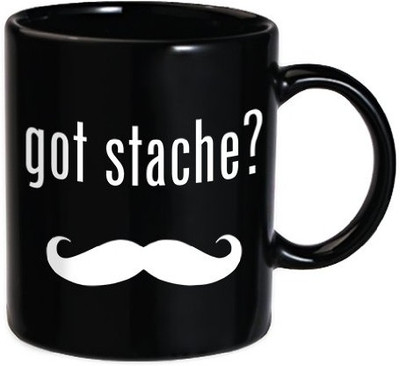 40% OFF on Teeskart Got Stache ? Porcelain Mug 300 ml 40% OFF on Teeskart Got Stache ? Porcelain Mug 300 ml