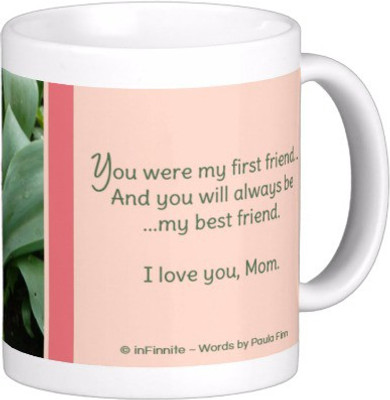 25% OFF on Exoctic Silver Mere Pas Maa Hai BGH001 Ceramic Mug 300 ml