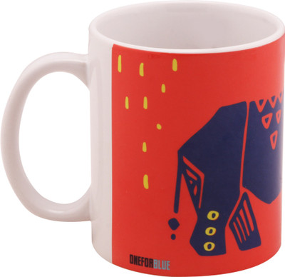 One For Blue Love Ceramic Mug 325 ml One For Blue Love Ceramic Mug 325 ml