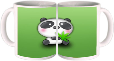 25% OFF on Shopkeeda Panda With Weed Ceramic Mug 350 ml 25% OFF on Shopkeeda Panda With Weed Ceramic Mug 350 ml