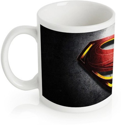 50% OFF on WebPlaza Superman Logo 2 Mug139 Ceramic Mug 350 ml