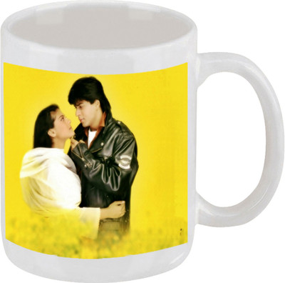 28% OFF on Ellicon E15 Shahrukh Khan And Kajol Ceramic Mug 325 ml 28% OFF on Ellicon E15 Shahrukh Khan And Kajol Ceramic Mug 325 ml