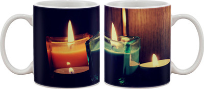 15% OFF on Artifa Candles Romantic Porcelain, Ceramic Mug 350 ml