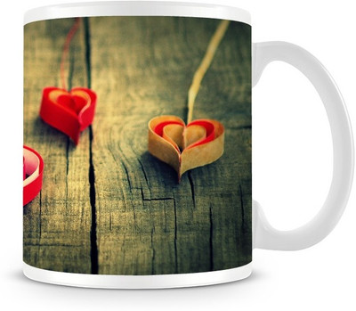 68% OFF on Shoprock Hearts Leafs on Wood Coffee Ceramic Mug 68% OFF on Shoprock Hearts Leafs on Wood Coffee Ceramic Mug