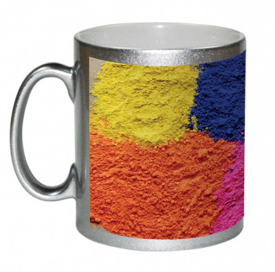55% OFF on AMY Seven Color Gulal Of Holi Ceramic Mug 325 ml