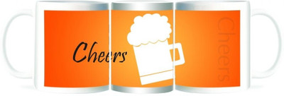 50% OFF on Refeel Gifts Cheers Ceramic Mug 325 ml 50% OFF on Refeel Gifts Cheers Ceramic Mug 325 ml