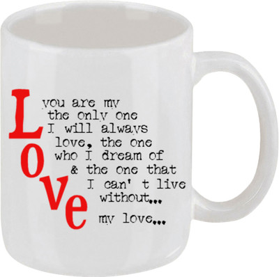 16% OFF on Ellicon Love My Love Ceramic Mug 16% OFF on Ellicon Love My Love Ceramic Mug