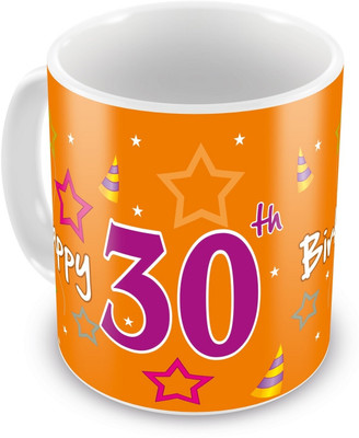 10% OFF on Everyday Gifts 30th Happy Birthday Ceramic Mug