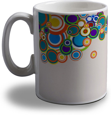15% OFF on Artifa Rings Coming Out Of Man Porcelain, Ceramic Mug 350 ml