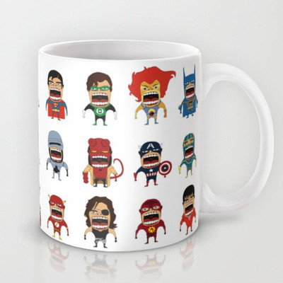 41% OFF on Astrode Screaming Heroes Ceramic Mug 325 ml