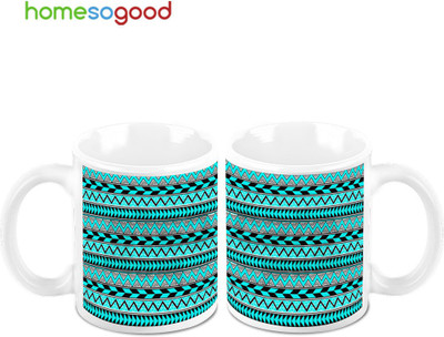 45% OFF on HomeSoGood Flow Of Electrons Ceramic Mug 325 ml, Pack of 2 45% OFF on HomeSoGood Flow Of Electrons Ceramic Mug 325 ml, Pack of 2