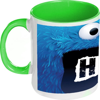 41% OFF on AMY Eye Balls Cute Inside Green Coffee Ceramic Mug