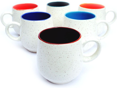 47% OFF on Jocular J1774 Ceramic Mug 180 ml, Pack of 6 47% OFF on Jocular J1774 Ceramic Mug 180 ml, Pack of 6