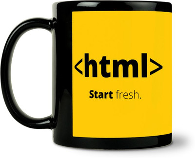 36% OFF on ShopMantra Html Ceramic Mug 300 ml 36% OFF on ShopMantra Html Ceramic Mug 300 ml