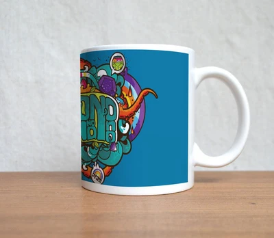 50% OFF on StyBuzz Zared Coloufull Pop Art Porcelain Mug 300 ml