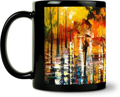 54% OFF on ShopMantra Painting Colors Ceramic Mug 300 ml