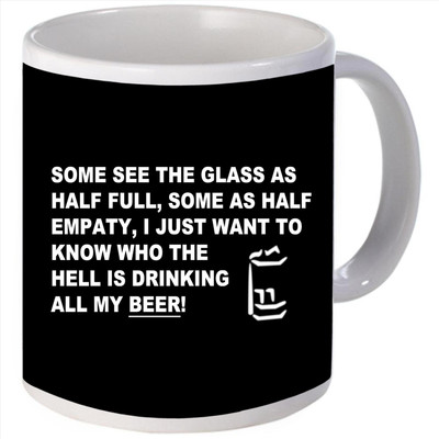 Snoogg Where the hell is my beer? Porcelain Bone China Coffee Ceramic Mug Snoogg Where the hell is my beer? Porcelain Bone China Coffee Ceramic Mug