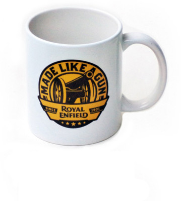 44% OFF on Bikenwear Customized Royal Enfield Ceramic Mug 350 ml