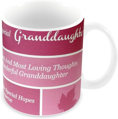 23% OFF on Everyday Gifts For a Very Special Grand Daughter Ceramic Mug 325 ml