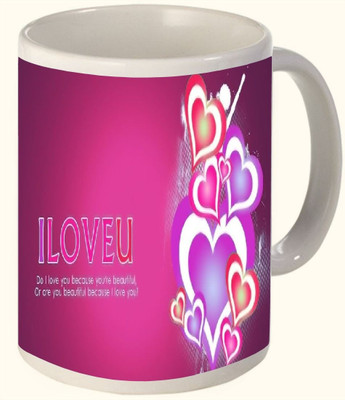 60% OFF on Timpax Most Popular & Best Selling Printed Ceramic 325 ML Dishwasher safe. D.No. 10637 Ceramic Mug 325 ml