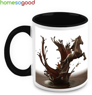 33% OFF on HomeSoGood A Galloping Horse Ceramic Mug 325 ml 33% OFF on HomeSoGood A Galloping Horse Ceramic Mug 325 ml