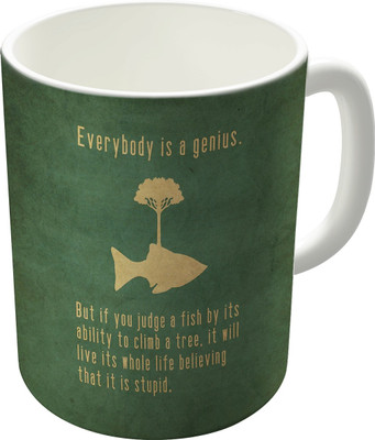 80% OFF on The Fappy Store Genious Ceramic Mug 300 ml