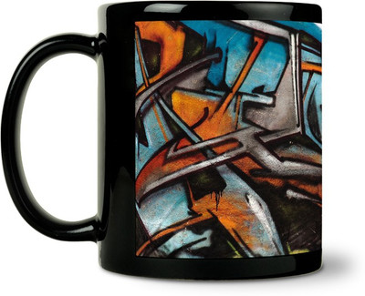 36% OFF on ShopMantra Graffitti Ceramic Mug 300 ml