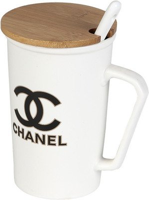 40% OFF on Cosmosgalaxy Ceramic Chanel Ceramic, Wood Mug 300 ml 40% OFF on Cosmosgalaxy Ceramic Chanel Ceramic, Wood Mug 300 ml