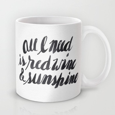 58% OFF on Astrode All I Need is Red Wine & Sunshine Ceramic Mug 325 ml 58% OFF on Astrode All I Need is Red Wine & Sunshine Ceramic Mug 325 ml