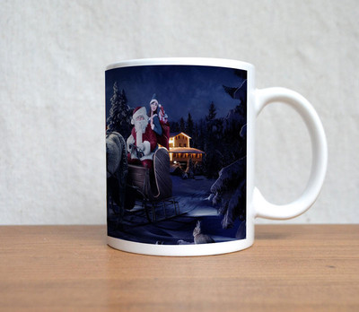 16% OFF on StyBuzz Santa With Girl Christmas Ceramic Mug 300 ml 16% OFF on StyBuzz Santa With Girl Christmas Ceramic Mug 300 ml