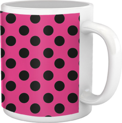 60% OFF on Tiedribbons Pure Vanity_Tru Concept_Vintage Style Pattern Ceramic Mug 325 ml