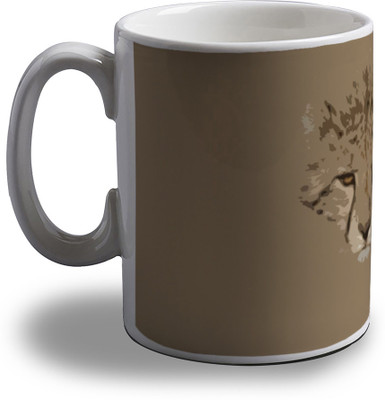 Artifa Leopards Porcelain, Ceramic Mug 350 ml Artifa Leopards Porcelain, Ceramic Mug 350 ml