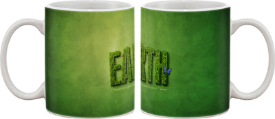 Artifa Earth Quote Porcelain, Ceramic Mug 350 ml Artifa Earth Quote Porcelain, Ceramic Mug 350 ml