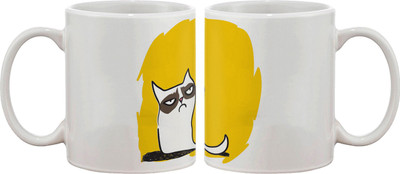 15% OFF on Artifa Cat Cartoon Porcelain, Ceramic Mug 350 ml 15% OFF on Artifa Cat Cartoon Porcelain, Ceramic Mug 350 ml