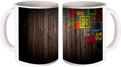 25% OFF on Shopkeeda Wall Art Ceramic Mug 350 ml
