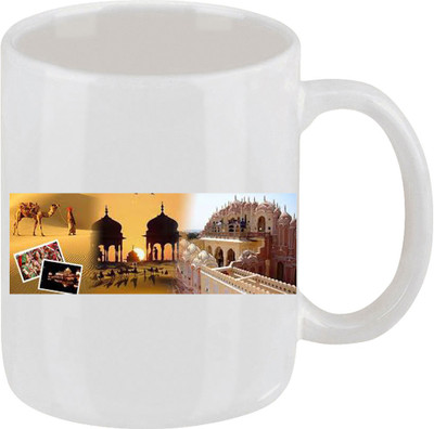 28% OFF on Ellicon D79 Uttaranchl Tour Ceramic Mug 325 ml