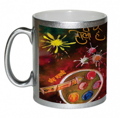 55% OFF on AMY Lord Radha Krishna Painting With Holi Wish Ceramic Mug 325 ml 55% OFF on AMY Lord Radha Krishna Painting With Holi Wish Ceramic Mug 325 ml